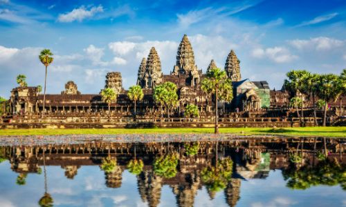 Angkor Wat Temple in Cambodia.